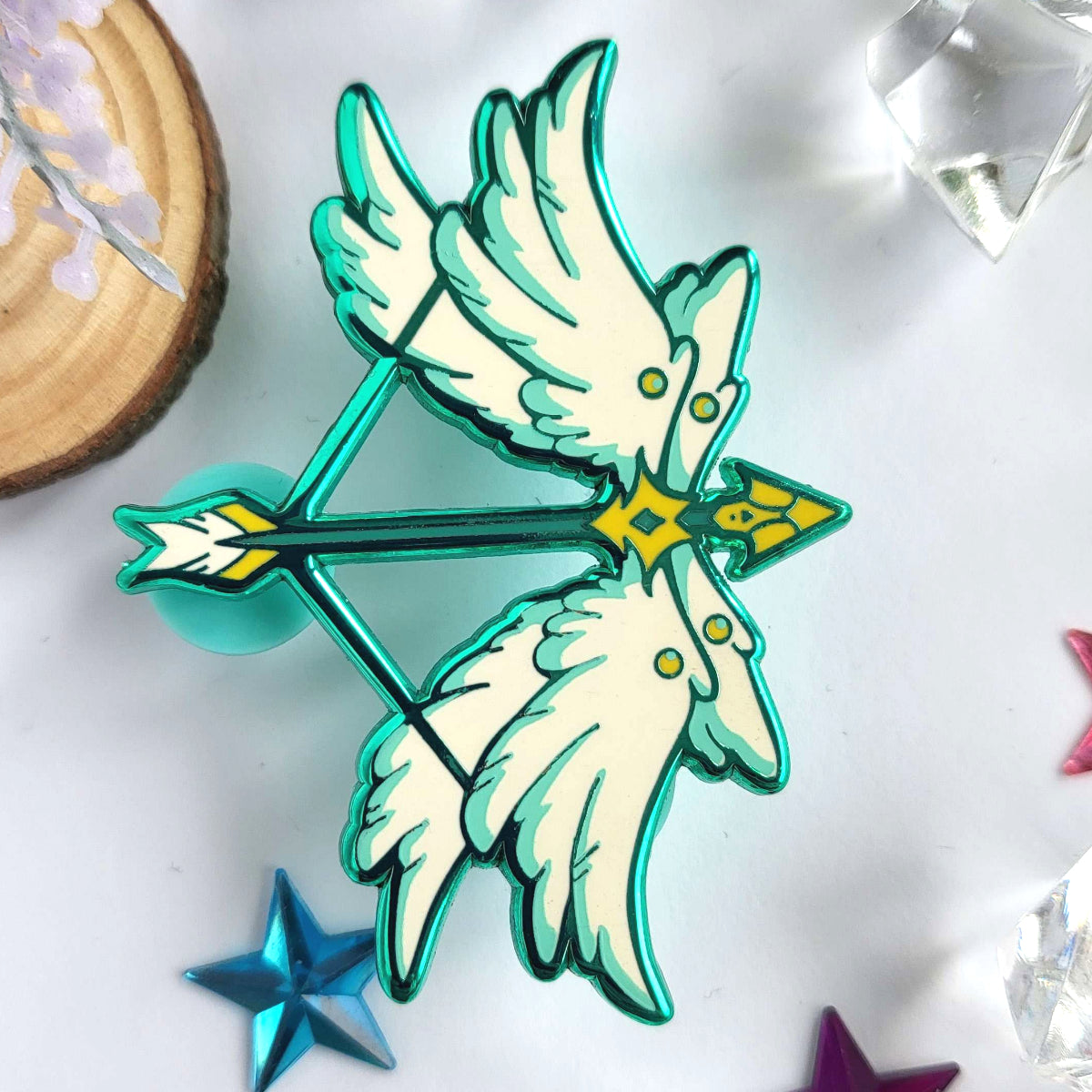 Angelic Weaponry - Bow - Enamel Pin