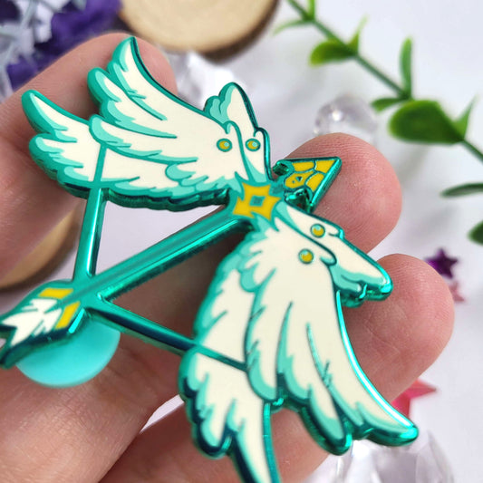 Angelic Weaponry - Bow - Enamel Pin