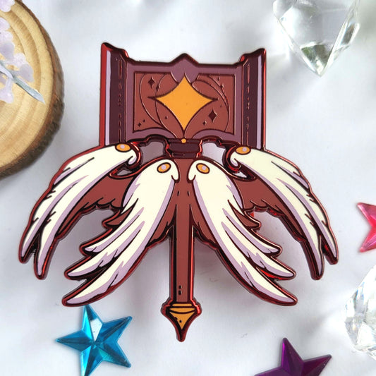 Angelic Weaponry - Hammer - Enamel Pin