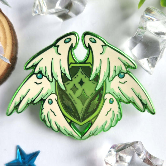 Angelic Weaponry - Shield - Enamel Pin