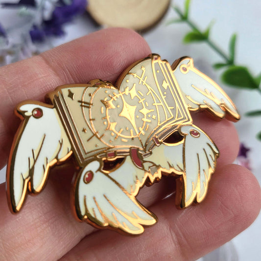 Angelic Weaponry - Tome - Enamel Pin