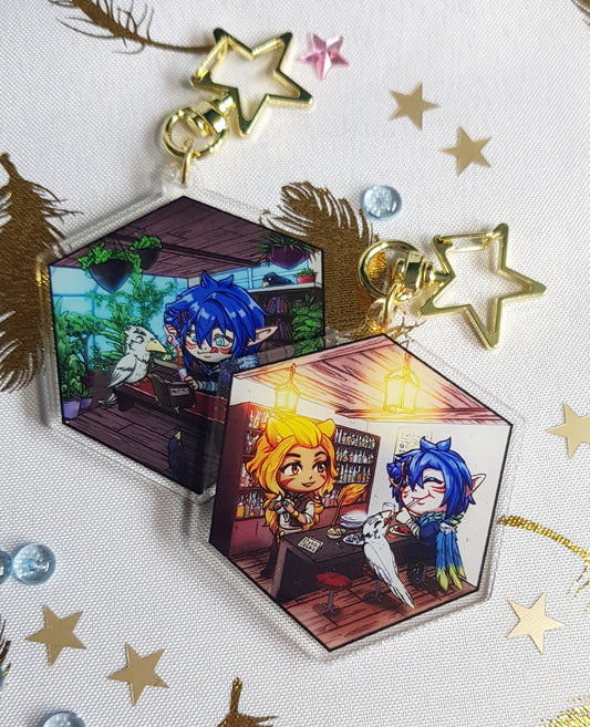 CrowN's Nest - Interior Acrylic Charms