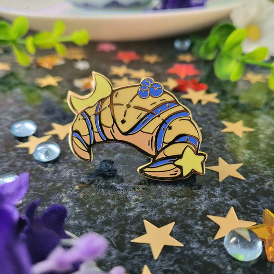 Celestial Pastries - Spaceberry Croissant - Enamel Pin