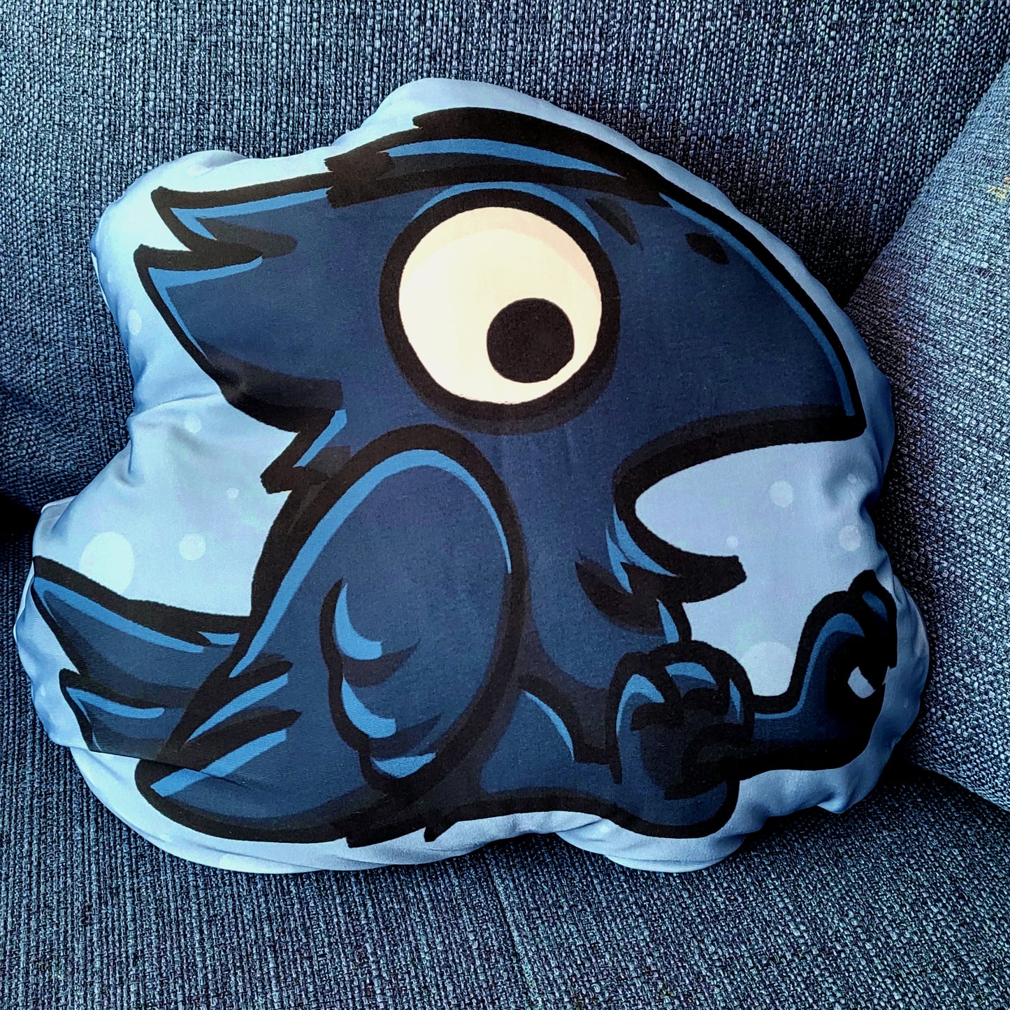 Pillowcase - Depresso Crows - Sitting