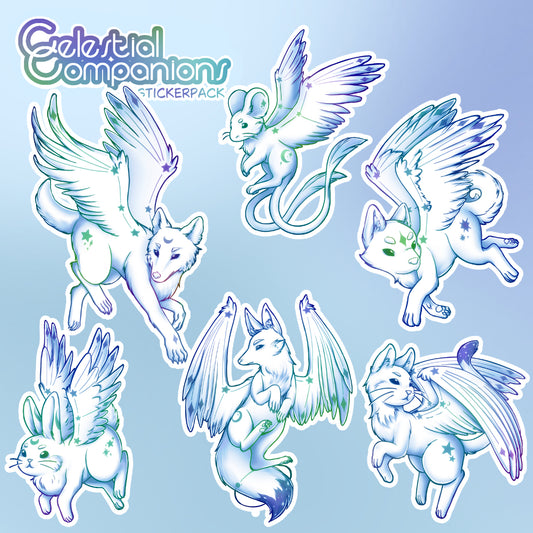 Celestial Companions - Stickerpack