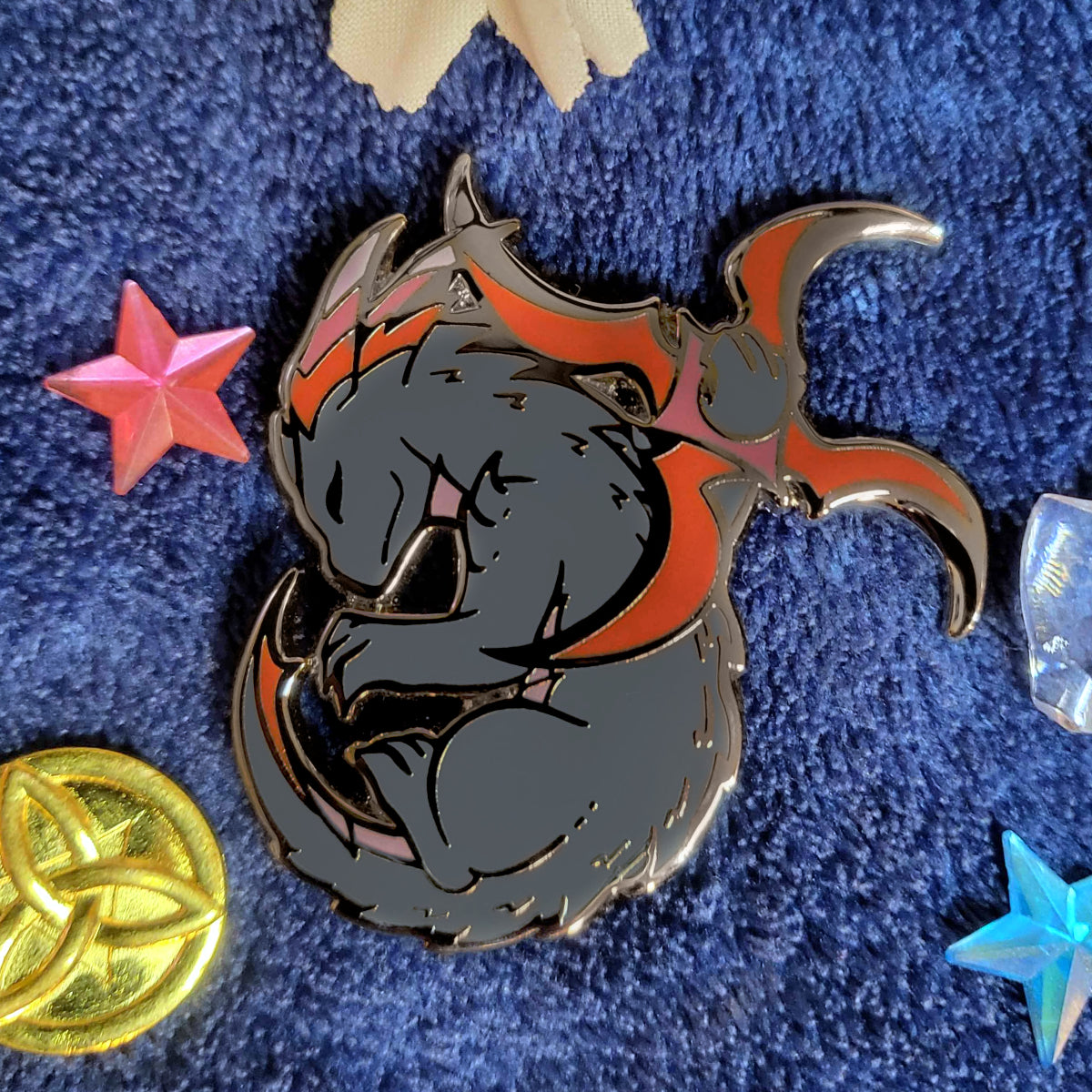 Dragons & Weapons - The Treacherous - Enamel Pin