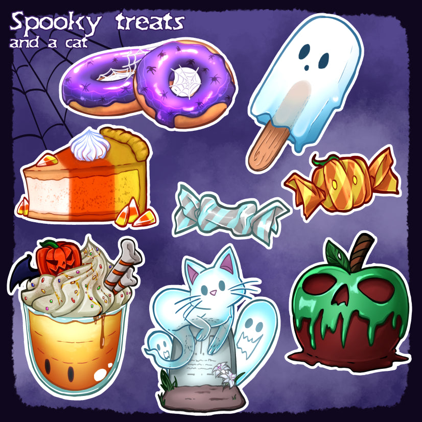 Spooky Sweets - Stickerpack