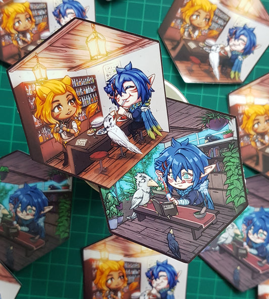 CrowN's Nest - Interior Stickers
