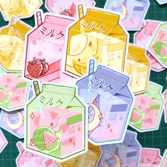 Cute Milk Carton - Stickerpack