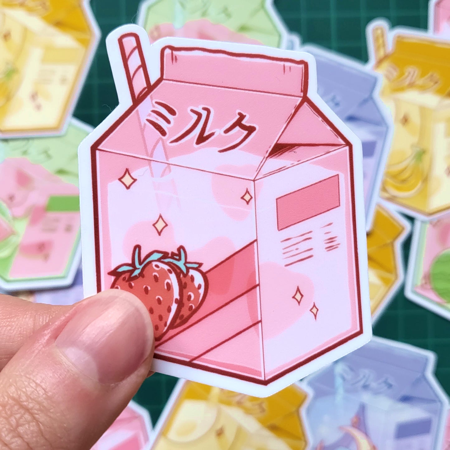 Cute Milk Carton - Stickerpack