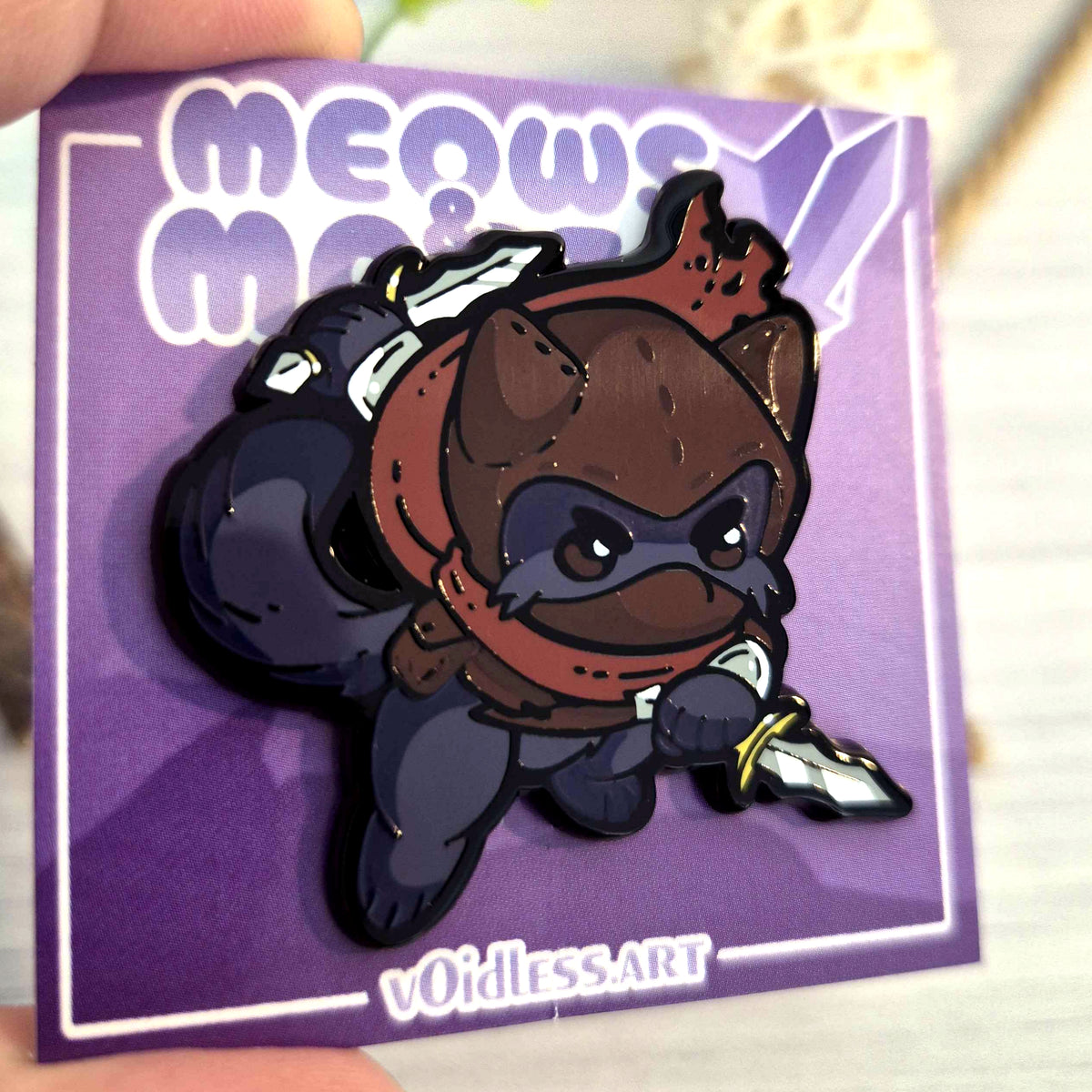 Meows & Magic - Die Nyassassine - Emaille Pin