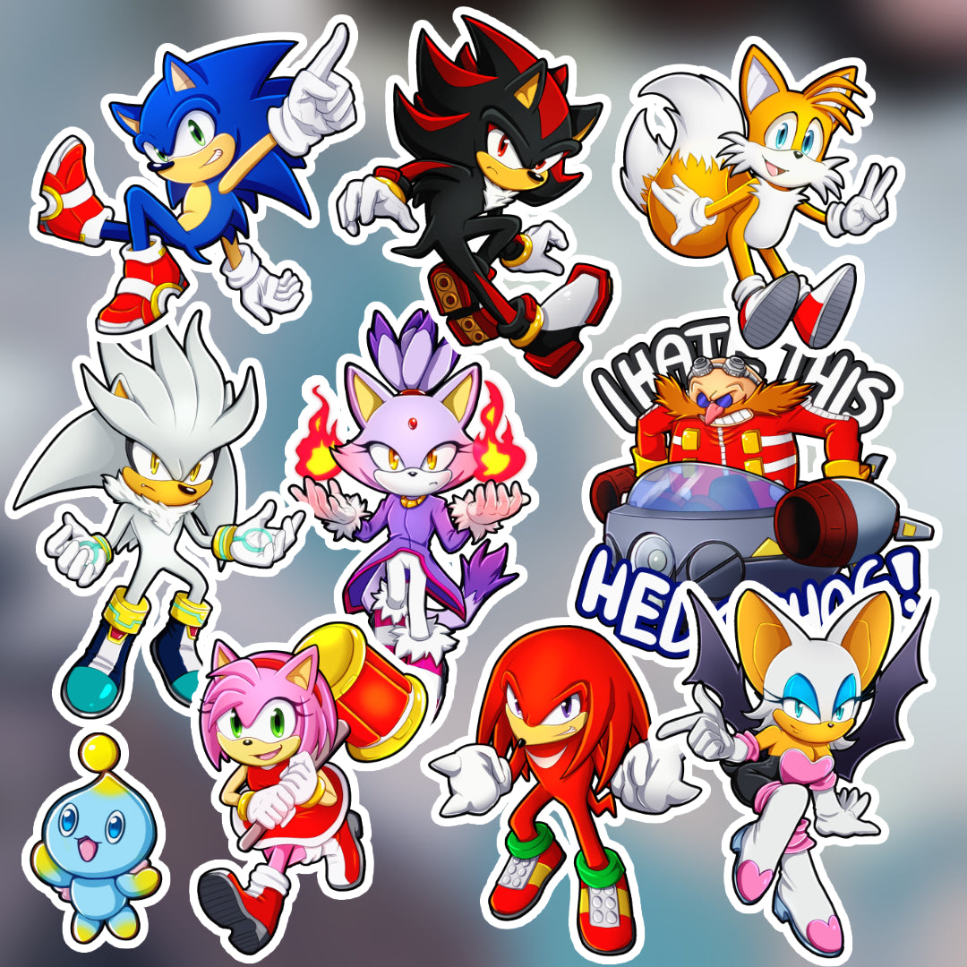 Son|c and friends - Stickers