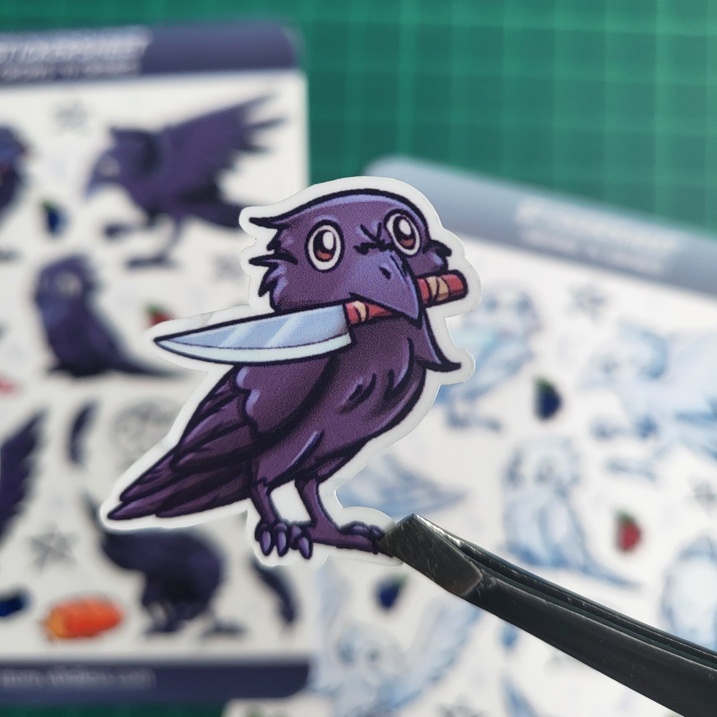 Crows 'n Crimes - Sticker sheet
