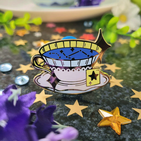 Celestial Pastries - Milky Tea - Enamel Pin
