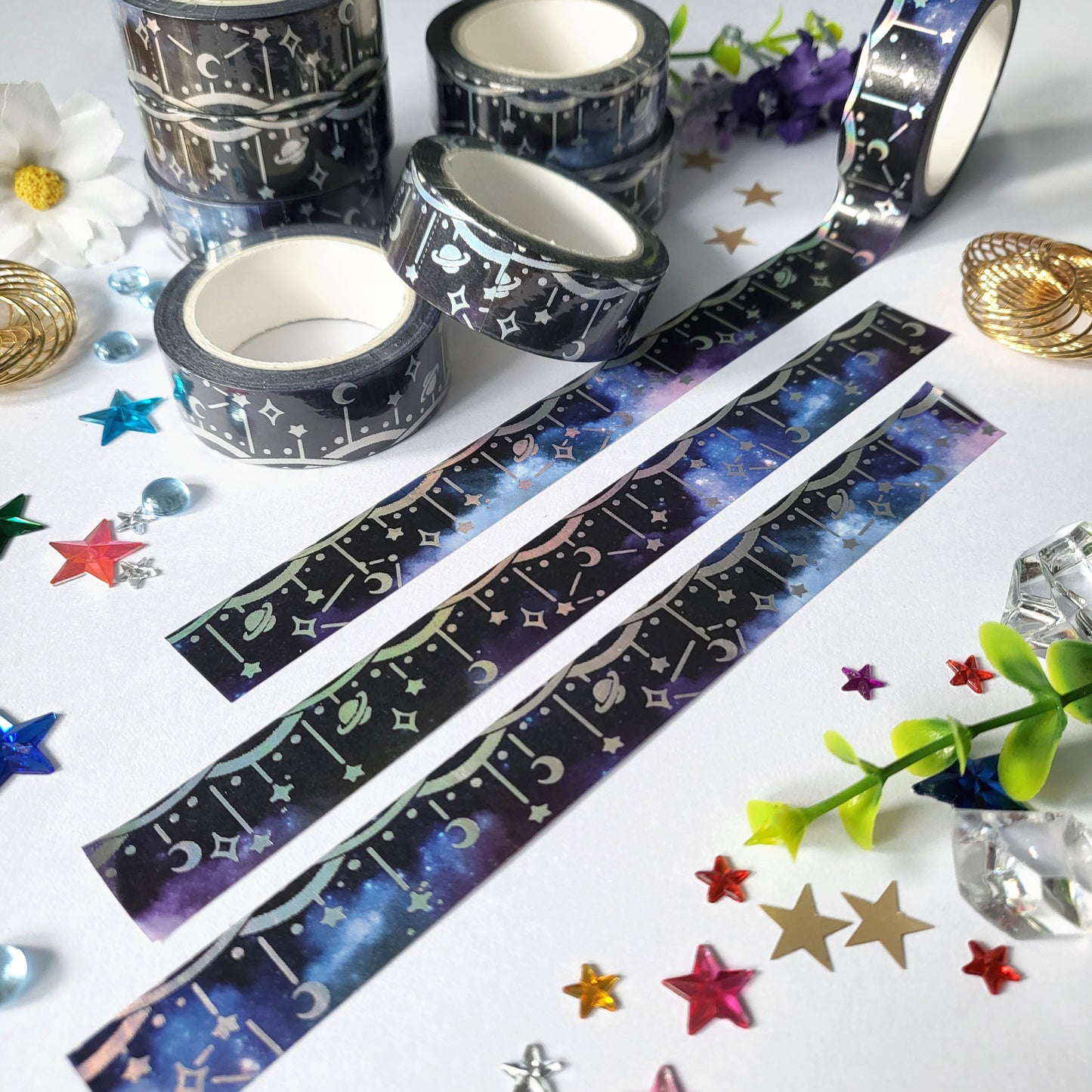 Galactic Sky - HOLO Washi Tape