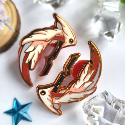 Angelic Weaponry - Chakram - Enamel Pin