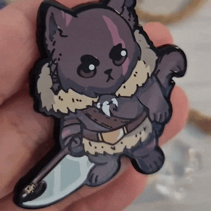 Meows & Magic - The Barbarinyan - Emaille-Anstecker
