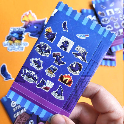 Crime Crows - GACHA Stickerpack