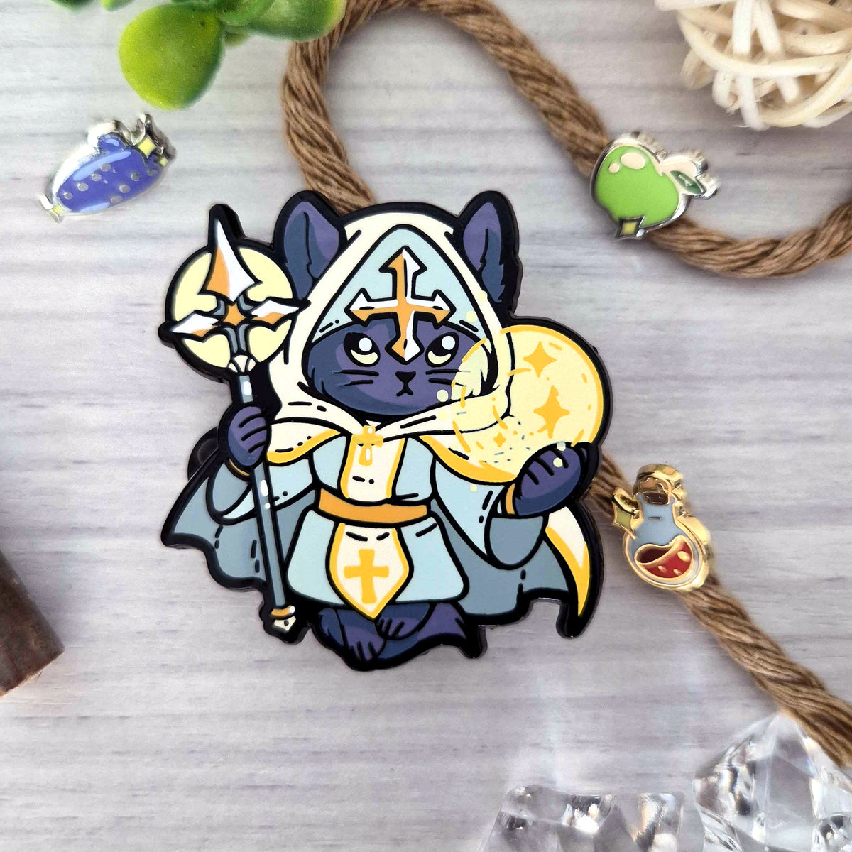 Meows & Magic - The Clawric - Emaille-Pin