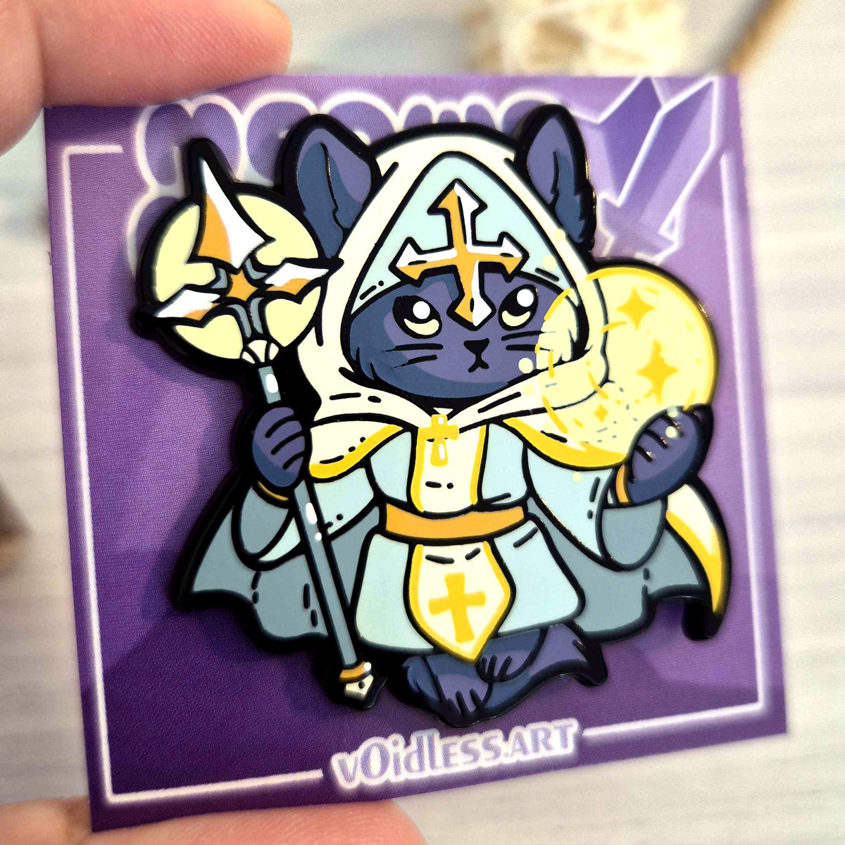 Meows & Magic - The Clawric - Emaille-Pin