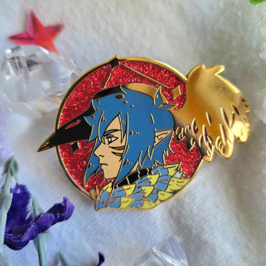 CrowN's Nest Enamel Pins - Corvus