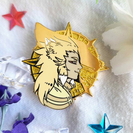 CrowN's Nest Enamel Pins - Akio