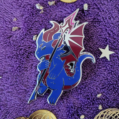 Dragons & Weapons - The Watchful  - Enamel Pin