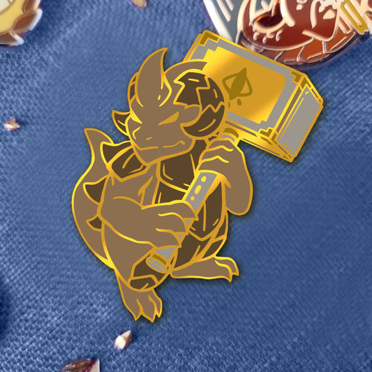 Dragons &amp; Weapons - The Brute - Enamel Pin (PRE-Order)