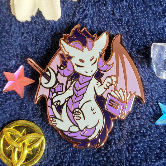 Dragons & Weapons - The Charming - Enamel Pin