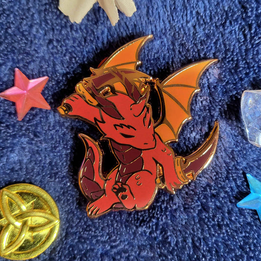Dragons & Weapons - The Stealthy - Enamel Pin