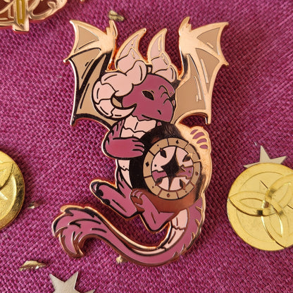 Dragons & Weapons - The Guarding - Enamel Pin