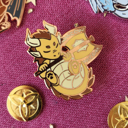 Dragons & Weapons - The Duplicitous - Enamel Pin