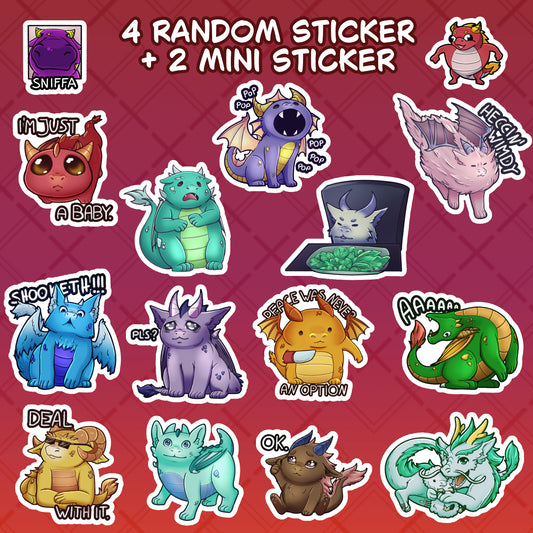 All the memes - Dwagon Edition - Stickers