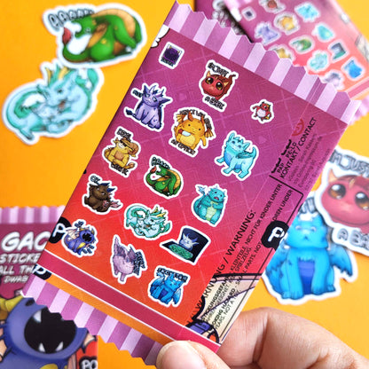 All the memes - Dwagon Edition - GACHA Stickerpack