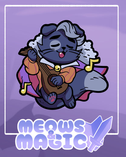 Meows & Magic - The Purrd - Enamel Pin (PRE-Order)
