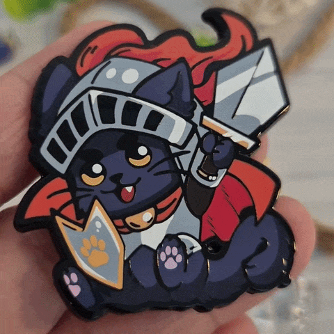 Miau & Magie - Der Knyaight - Emaille-Pin