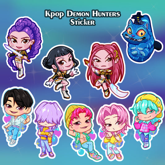 KPOP Hunters Stickers