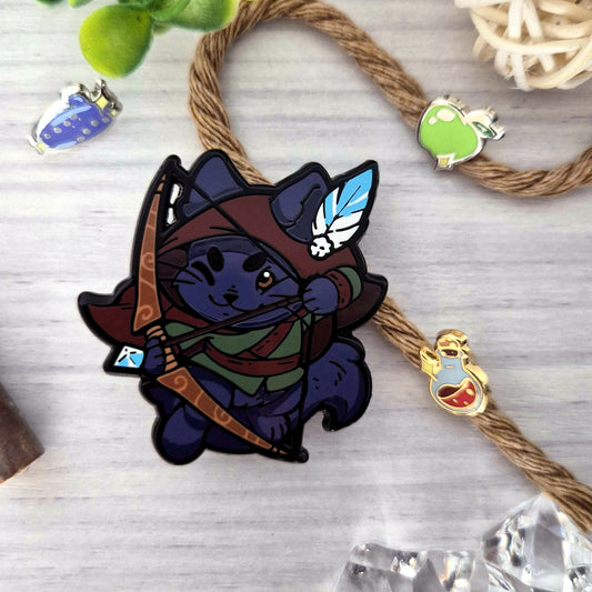 Meows & Magic - The Nyarcher - Enamel Pin