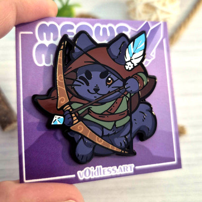 Miau & Magie – Der Nyarcher – Emaille-Pin