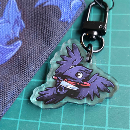 Crow Pouch | Pencil/Cosmetic Pouch