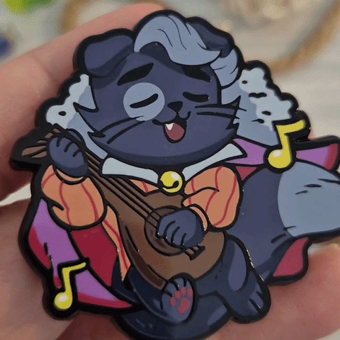 Meows & Magic - The Purrd - Emaille Pin