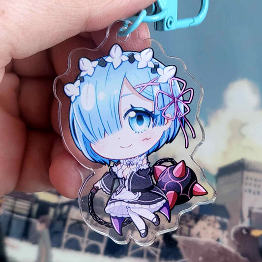Rem - Acrylic Charm