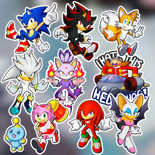 Son|c and friends - Stickers