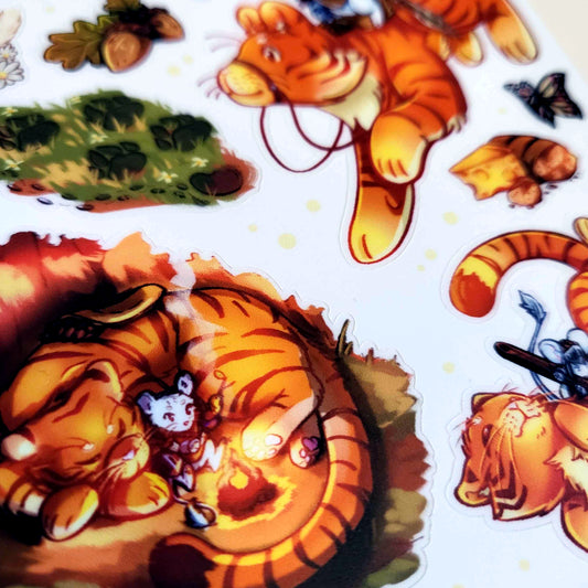 A Cozy Journey - Sticker Sheet