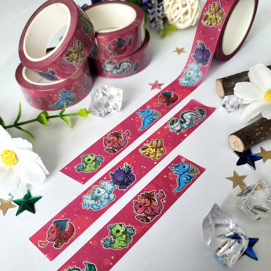 Dragons &amp; Weapons - Washi Tape